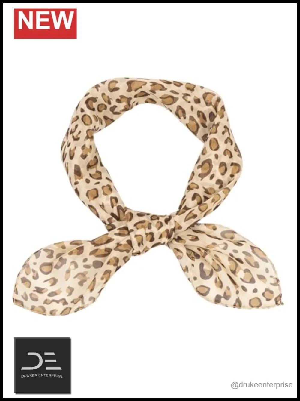 Lightweight Chiffon Square Scarf 26x26